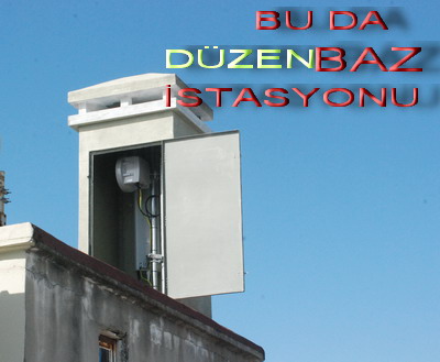 Baz istasyonunu gizlemek için özel baca