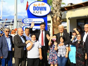 Başkan Gürün, Muğla’nın İlk Down Kafesini Açtı