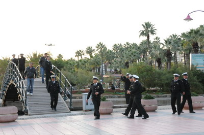 Mısırlılar tatbikat için Marmarise geldiler
