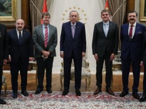 Cumhurbaşkanı Erdoğan SiRo heyetini kabul etti 