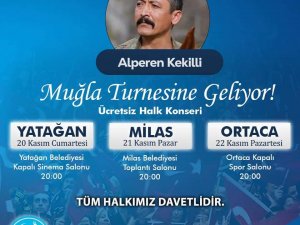 Alperen Kekilli'den Muğla Yatağan'da 'Şahlanış Vakti' Konseri