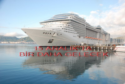 Olağanüstü gemi ilk kez Türkiyeye geldi