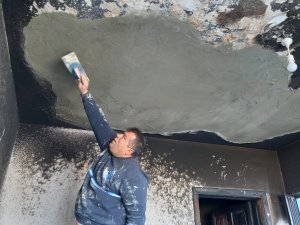 BODRUM BELEDİYESİ’NDEN YANGINDA ZARAR GÖREN AİLEYE DESTEK