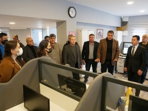 ŞOFÖRLER ODASI’NDAN BAŞKAN ARAS’A ZİYARET