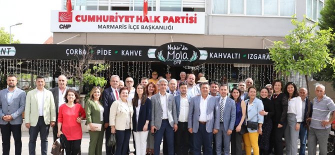 Marmaris Belediye Başkanı Mehmet Oktay, Ramazan Bayramı ziyaretlerine devam ediyor