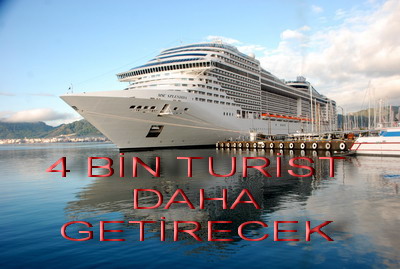 Splendida, yarın 2. kez Marmaris'te olacak