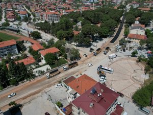 Yatağan’da birinci etapta sıcak asfaltlama yapılıyor