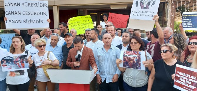 Marmaris'ten Canan Kaftancıoğlu'na destek