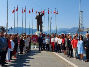 Marmaris‘te 19 Mayıs törenle kutlandı