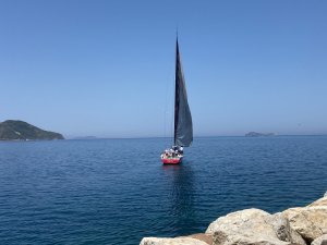 Cumhurbaşkanlığı 3. Uluslararası Yat Yarışları’nda İlk Tekne Bodrum’da Varış Noktasına Ulaştı