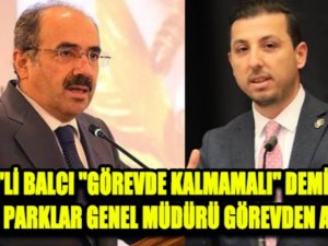 CHP’li Balcı Milli Parklar  Genel Müdürünü Görevinden Aldırdı