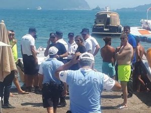 Marmaris'te sürat teknesi tekne dolmuşa çarptı: 1 ölü 3 yaralı