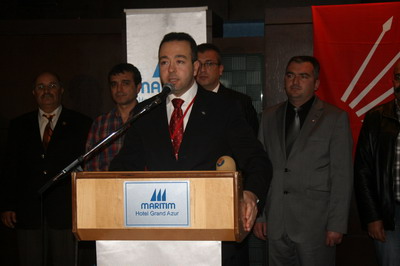 CHP İlçe Başkanı yine Yamaç Kaya