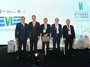 Büyükşehir Uluslararası Biyosidal Kongresi’ne katıldı
