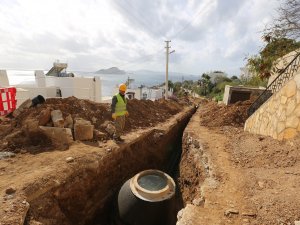 Bodrum’da Kanalizasyon Çalışmalarının Yüzde 89’u Tamamlandı