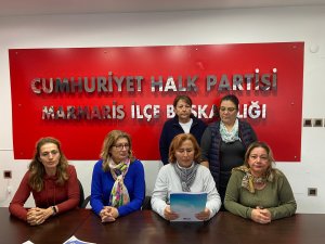 CHP Marmaris İlçe Kadın Kolları Başkanı Zehra Gezer: Bizler yaşanan bu skandallara sessiz kalmadık, kalmıyoruz