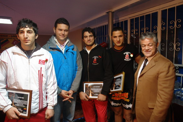 kickboksçulara teşekkür