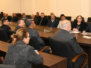 Vali Orhan Tavlı Muhtar Dernek ve Federasyonları ile bir araya geldi
