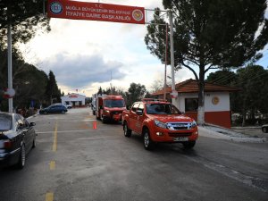 Muğla Büyükşehir Belediye Ekipleri Deprem Bölgesi İçin Yola Çıktı