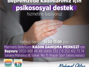 DEPREMZEDE KADINLARA PSİKOLOJİK DESTEK