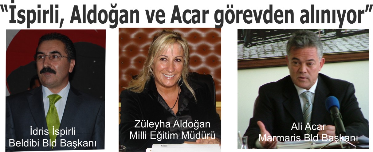 görevden alınıyor
