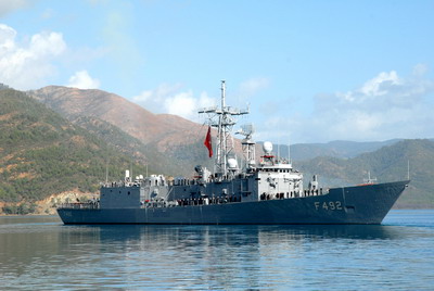 TCG Gemlik Aden'e uğurlandı