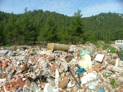Asparan'daki molozlar için inceleme istendi