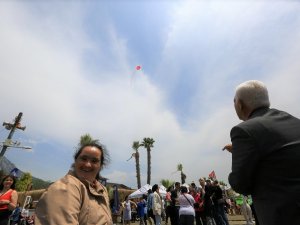 Büyükşehir Akyaka Sahilinde Uçurtma Şenliği Düzenledi
