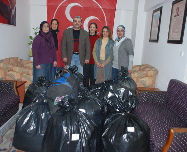 MHPden depremzedelere yardım