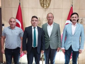 Ordulular Kültür ve Dayanışma Derneği'nden Kaymakam Kaya'ya ziyaret!