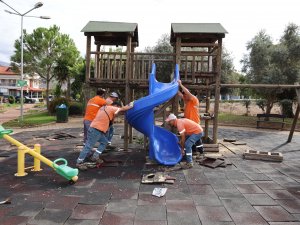 TÜM PARKLAR BAKIMDAN GEÇİYOR