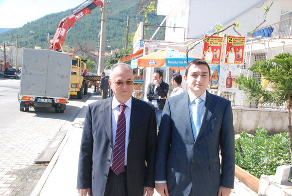 Armutalanda elektrik yere iniyor