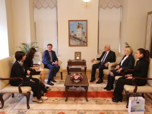 AB Türkiye Delegasyonu Başkanı’ndan Başkan Gürün’e Ziyaret