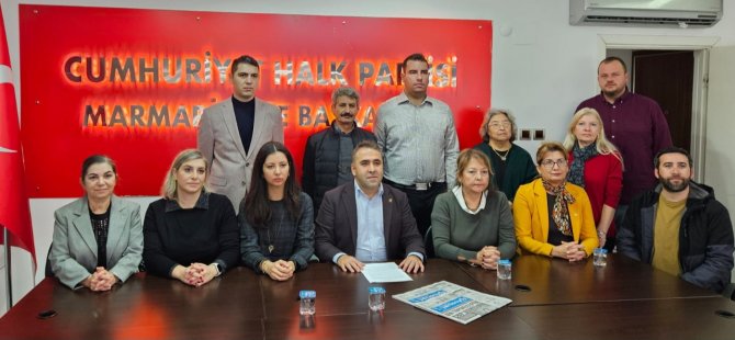 CHP Marmaris İlçe Başkanı Bozdemir: “Hiç birinizin hukuki güvencesi yok”