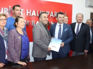 Hasan Şencan CHP’den Marmaris Belediye Başkanı Aday Adaylığına başvurdu
