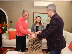 BAŞKAN OKTAY’DAN VEFA ZİYARETİ