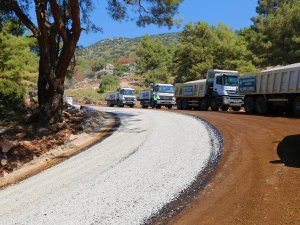 Büyükşehir Kırsal Yollarda 2147 Km Çalışma Yaptı