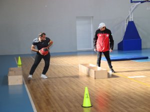 ZABITA KADROSU İÇİN TER DÖKTÜLER