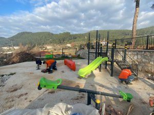 PARK YAPIMLARI DEVAM EDİYOR