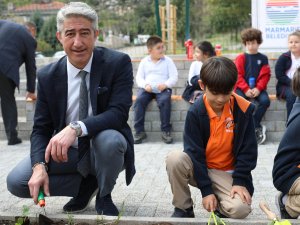 MİNİK ELLER TARIMLA BULUŞTU