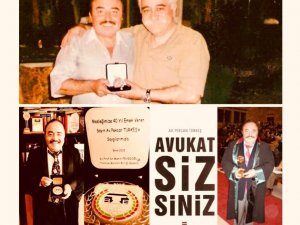“ON PARMAĞINDA ON MARİFET” PEKCAN TÜRKEŞ NAM-I DİĞER “YUSUF YUSUF USTA”  TÜRKİYE BAROLAR BİRLİĞİNİN DÜZENLEDİĞİ TÖRENDE 50.YIL MADALYA VE BERATA HAK KAZANDI