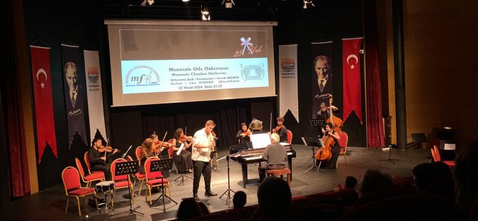 Marmaris Filarmoni Derneği ve Marmaris Oda Orkestrası 23 Nisan Onuruna Konser düzenledi