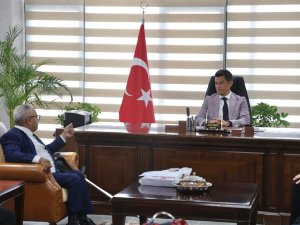 ENABİRDER’DEN MARMARİS BELEDİYE BAŞKANI ACAR ÜNLÜ’YE ZİYARET