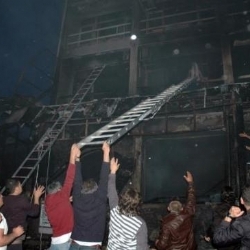 Bodrum'daki Otel Yangını