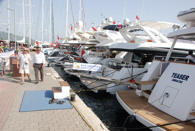 Yat festivali yoğun ilgi gördü