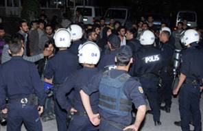 Muğla'da gergin gece