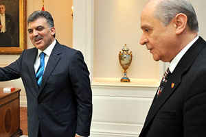 Bahçeli'den Gül'e öneriler