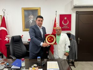 Başkan Hasar'dan Emniyet Müdürü Seyhan’a Hayırlı Olsun Ziyareti