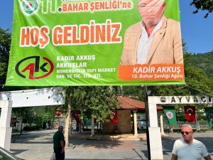 Kadir Akkuş Bahar Şenliği Hazırlıklarını İnceledi