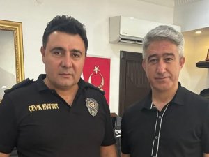 Mehmet Oktay’dan Marmaris İlçe Emniyet Müdürü Samed Seyhan’a Ziyaret